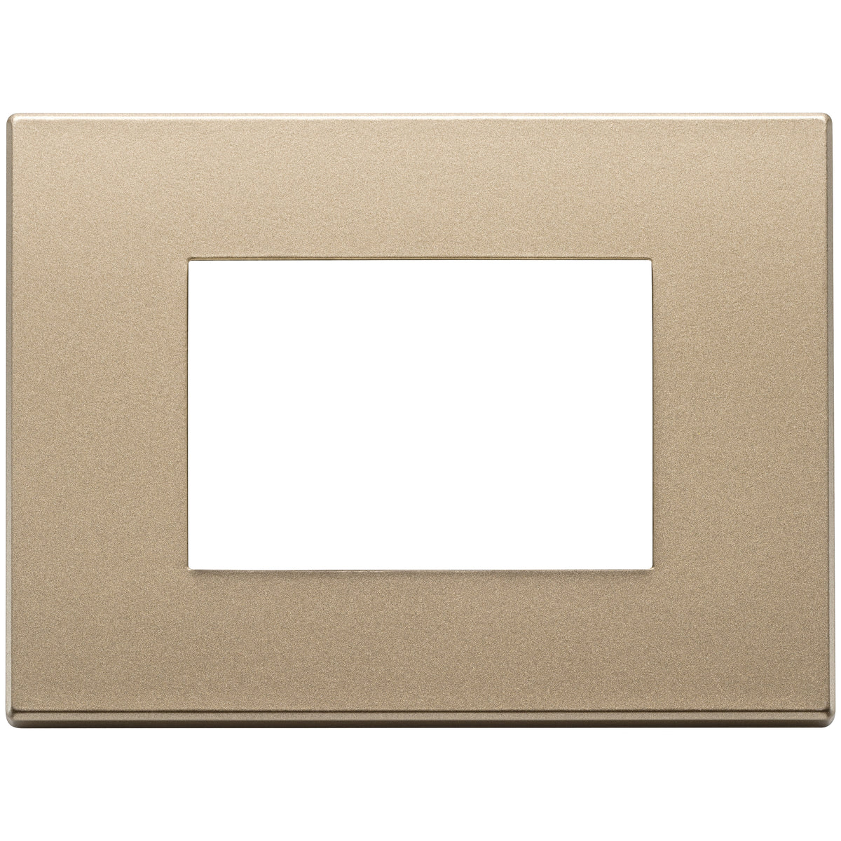Vimar Eikon Exé 3-Module Cover Plate, 122 x 90 mm, Horizontal/Vertical Mount — Quality Boat Parts