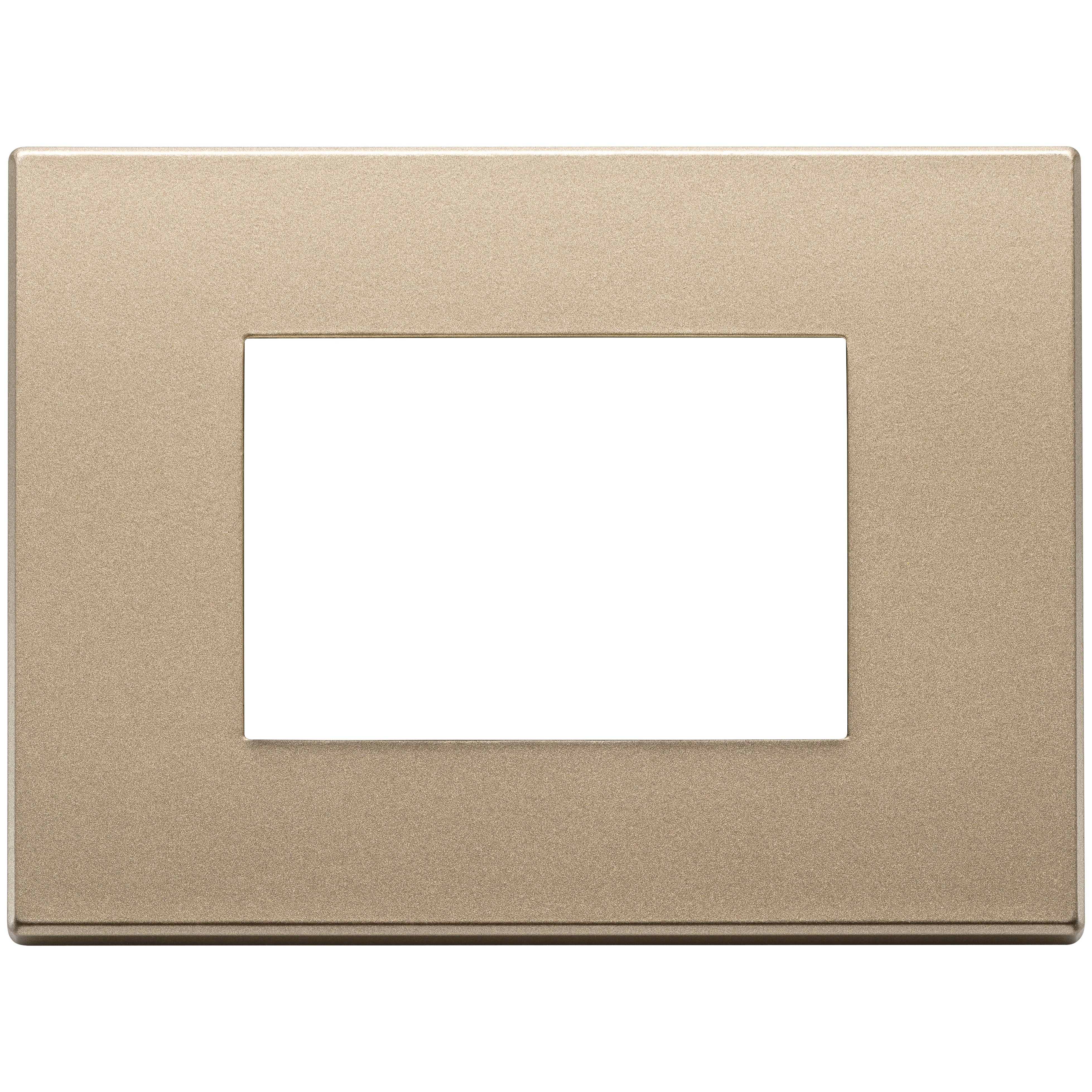Vimar Eikon Exé 3-Module Cover Plate, 122 x 90 mm, Horizontal/Vertical Mount — Quality Boat Parts