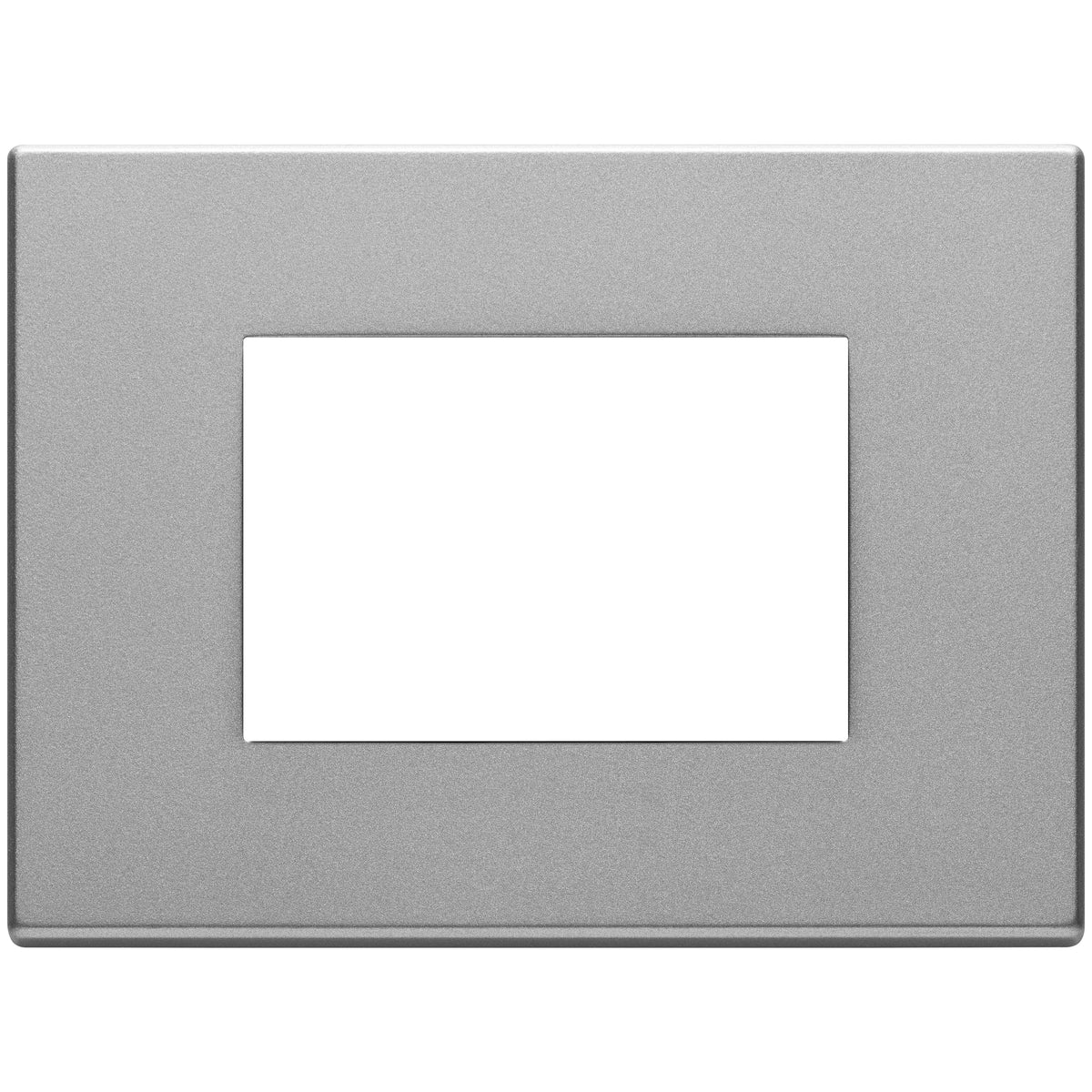 Vimar Eikon Exé 3-Module Cover Plate, 122 x 90 mm, Horizontal/Vertical Mount — Quality Boat Parts