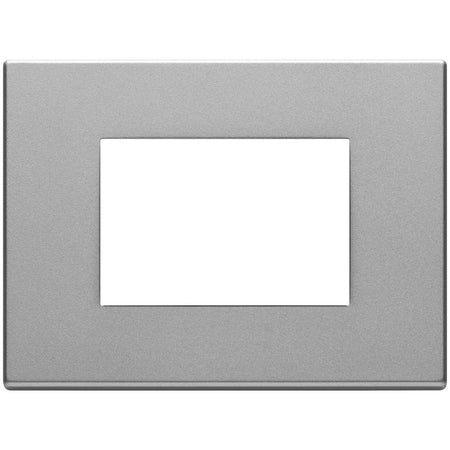 Vimar Eikon Exé 3-Module Cover Plate, 122 x 90 mm, Horizontal/Vertical Mount — Quality Boat Parts