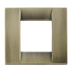 Vimar Idea Classica Cover Plate, 1-Module or 2-Reduced-Module, Die-Cast Metal — Quality Boat Parts