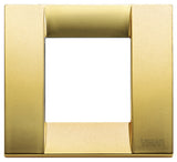 Vimar Idea Classica Cover Plate, 1-Module or 2-Reduced-Module, Die-Cast Metal — Quality Boat Parts