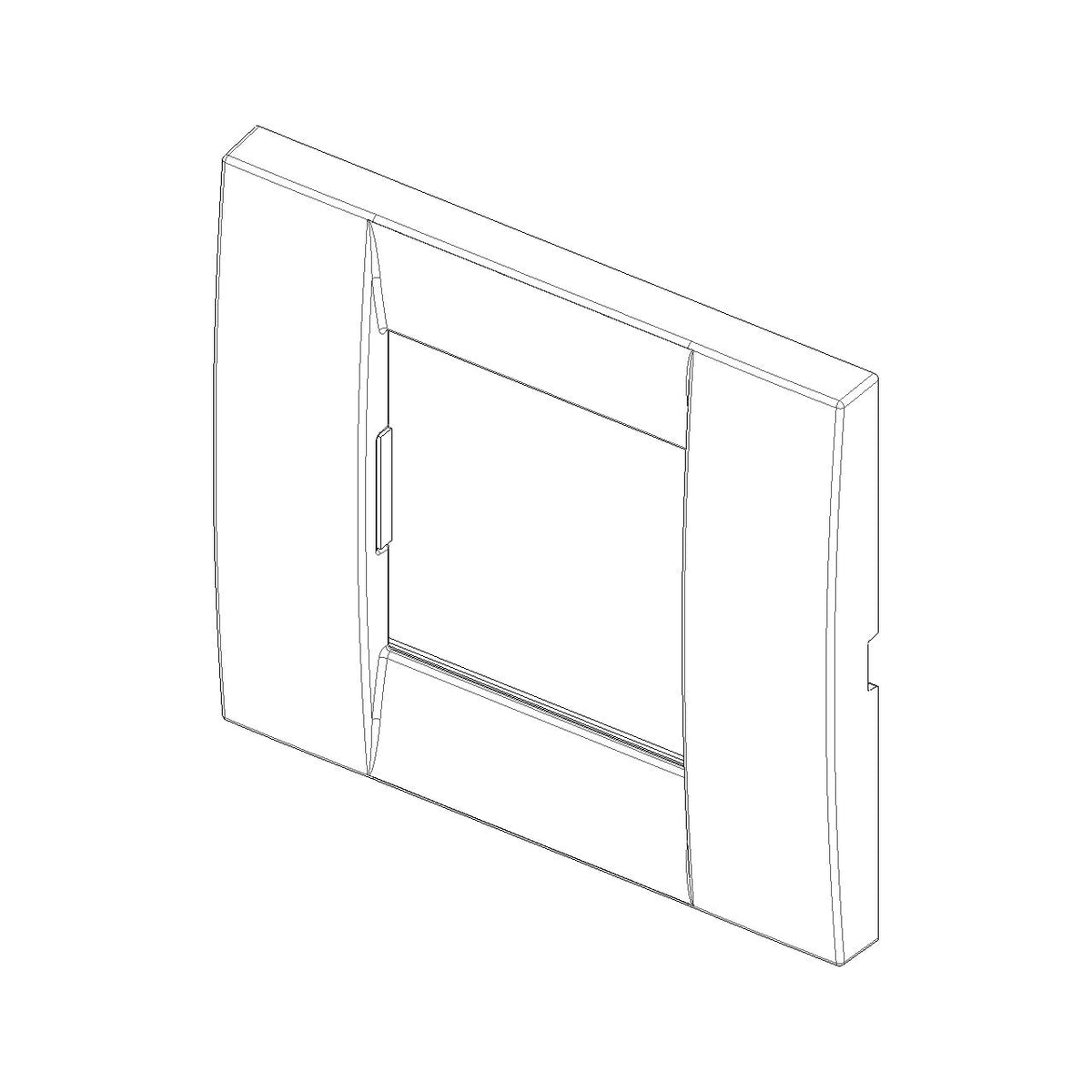 Vimar Idea Classica Cover Plate, 1-Module or 2-Reduced-Module, Die-Cast Metal — Quality Boat Parts