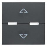 Vimar Eikon Interchangeable 2-Module Button, Thermoplastic — Quality Boat Parts