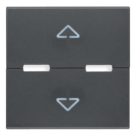 Vimar Eikon Interchangeable 2-Module Button, Thermoplastic — Quality Boat Parts