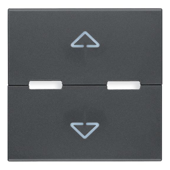 Vimar Eikon Interchangeable 2-Module Button, Thermoplastic — Quality Boat Parts