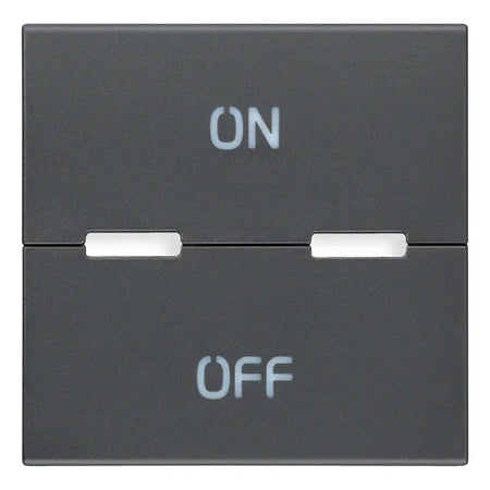 Vimar Eikon Interchangeable 2-Module Button, Thermoplastic — Quality Boat Parts