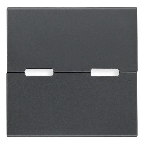 Vimar Eikon Interchangeable 2-Module Button, Thermoplastic — Quality Boat Parts
