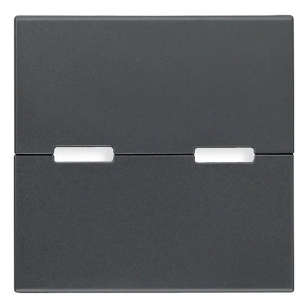 Vimar Eikon Interchangeable 2-Module Button, Thermoplastic — Quality Boat Parts