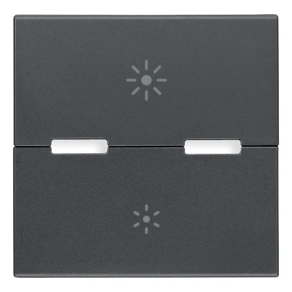 Vimar Eikon Interchangeable 2-Module Button, Thermoplastic — Quality Boat Parts