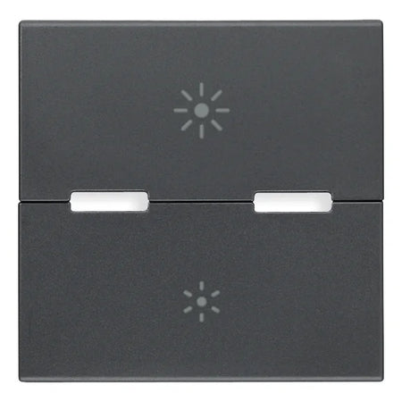 Vimar Eikon Interchangeable 2-Module Button, Thermoplastic — Quality Boat Parts