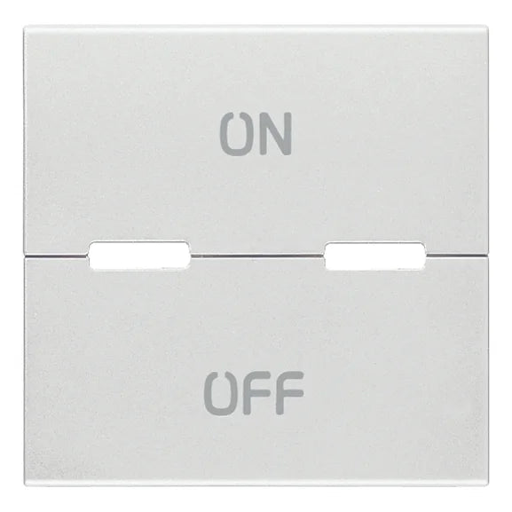 Vimar Eikon Interchangeable 2-Module Button, Thermoplastic — Quality Boat Parts