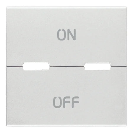 Vimar Eikon Interchangeable 2-Module Button, Thermoplastic — Quality Boat Parts