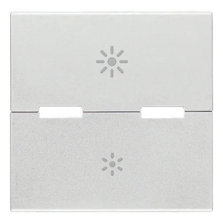 Vimar Eikon Interchangeable 2-Module Button, Thermoplastic — Quality Boat Parts