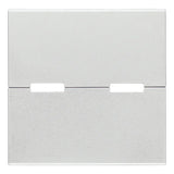 Vimar Eikon Interchangeable 2-Module Button, Thermoplastic — Quality Boat Parts