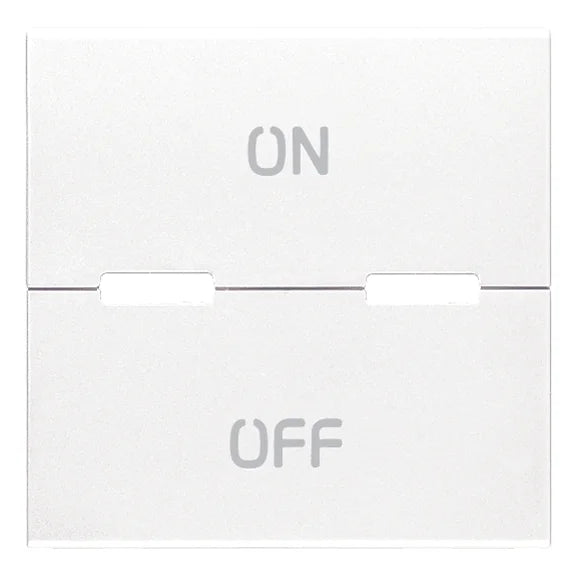 Vimar Eikon Interchangeable 2-Module Button, Thermoplastic — Quality Boat Parts