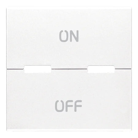 Vimar Eikon Interchangeable 2-Module Button, Thermoplastic — Quality Boat Parts