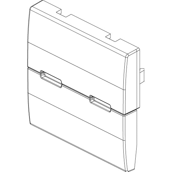 Vimar Eikon Interchangeable 2-Module Button, Thermoplastic — Quality Boat Parts