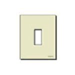 Vimar 8000 Series 1-Module Cover Plate, For 08501 Mounting Frame, 60 mm Round Mounting Box, Snap Fixing — Quality Boat Parts