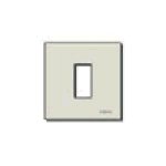Vimar 8000 Series 1-Module Cover Plate, For 08501 Mounting Frame, 60 mm Round Mounting Box, Snap Fixing — Quality Boat Parts