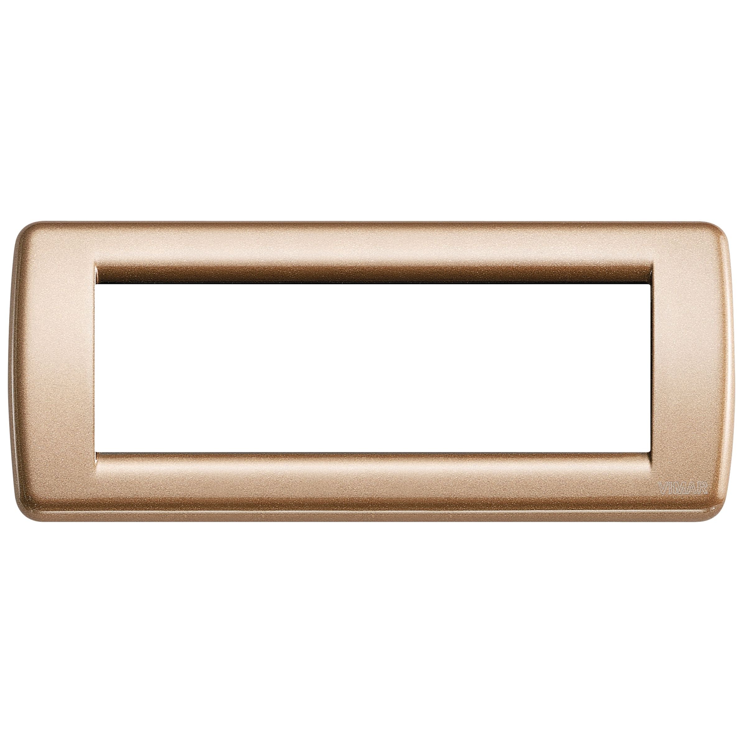 Vimar Idea Rondò Cover Plate, 6-Module, IP00, Clamp Mounting — Quality Boat Parts