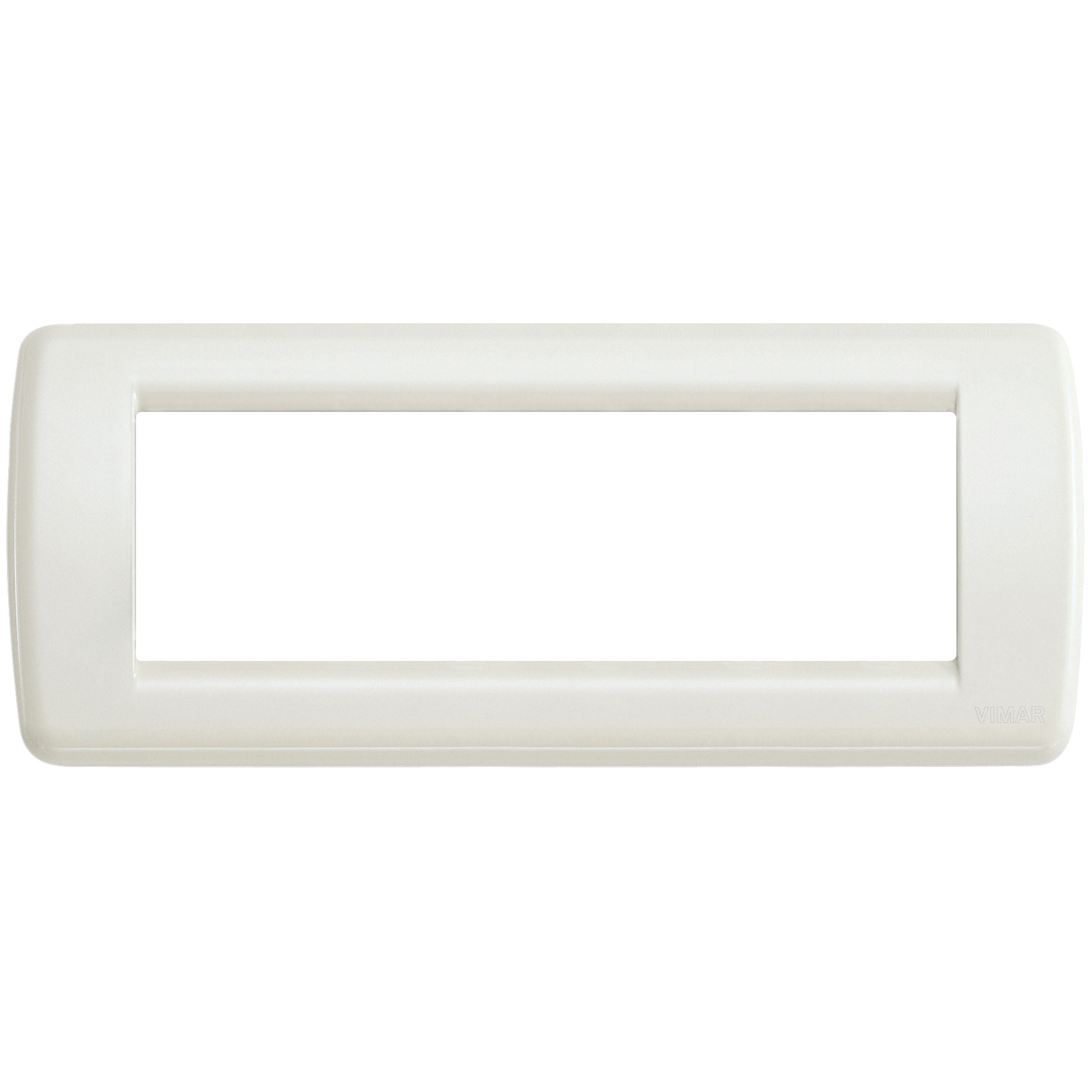 Vimar Idea Rondò Cover Plate, 6-Module, IP00, Clamp Mounting — Quality Boat Parts