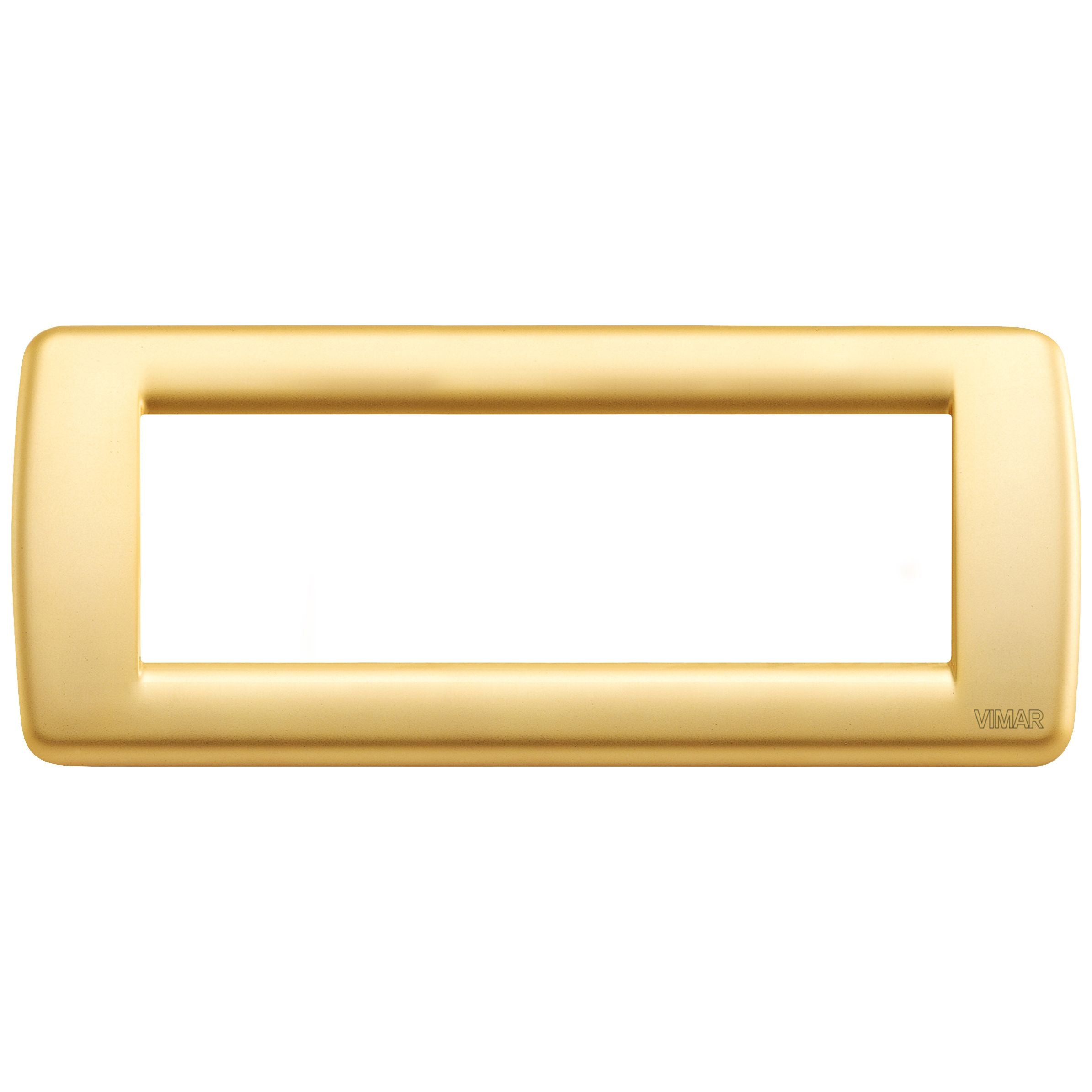 Vimar Idea Rondò Cover Plate, 6-Module, IP00, Clamp Mounting — Quality Boat Parts