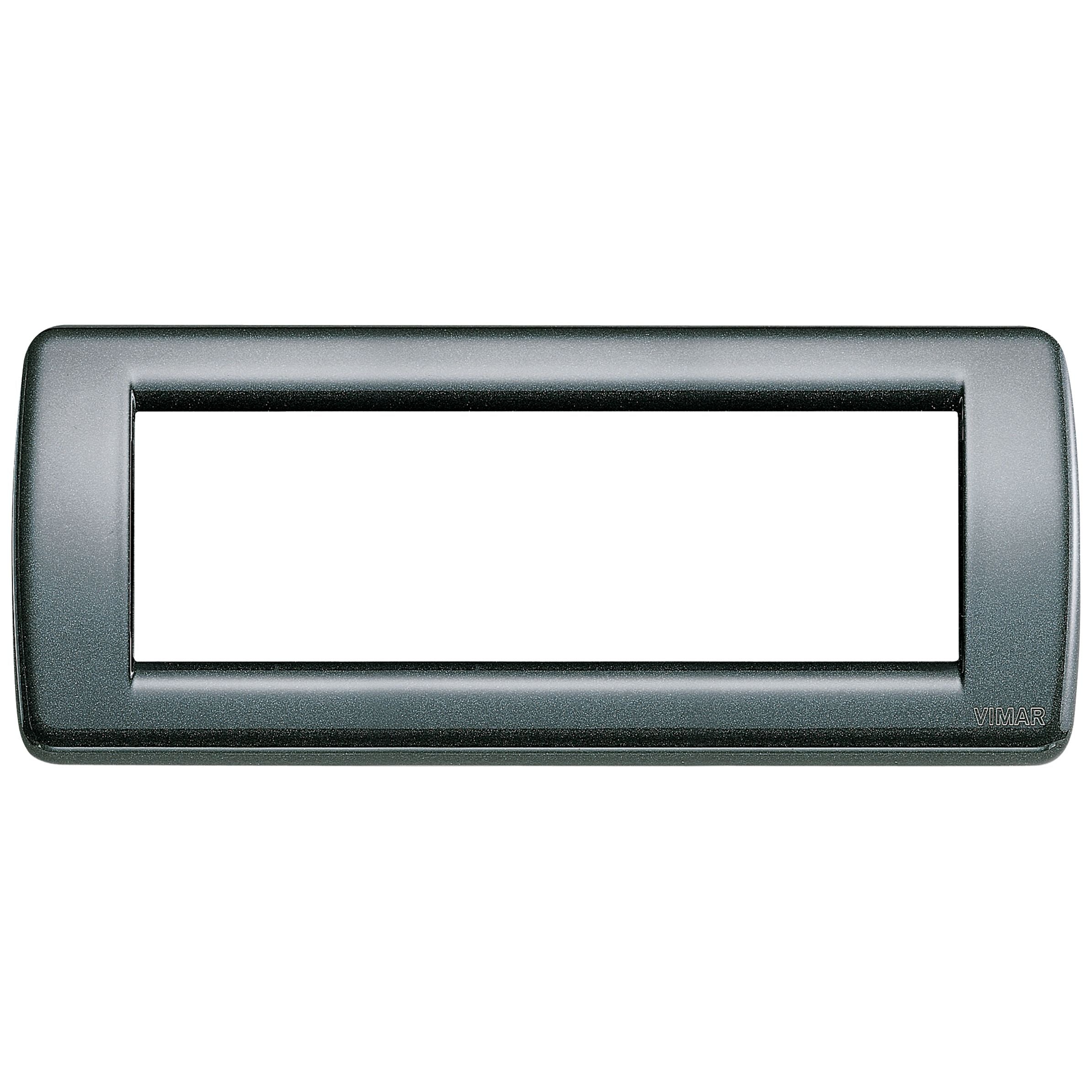 Vimar Idea Rondò Cover Plate, 6-Module, IP00, Clamp Mounting — Quality Boat Parts