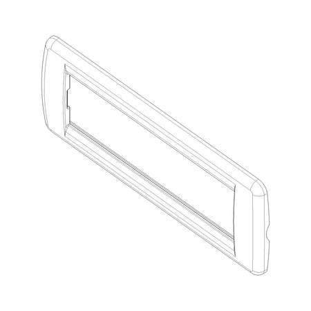 Vimar Idea Rondò Cover Plate, 6-Module, IP00, Clamp Mounting — Quality Boat Parts