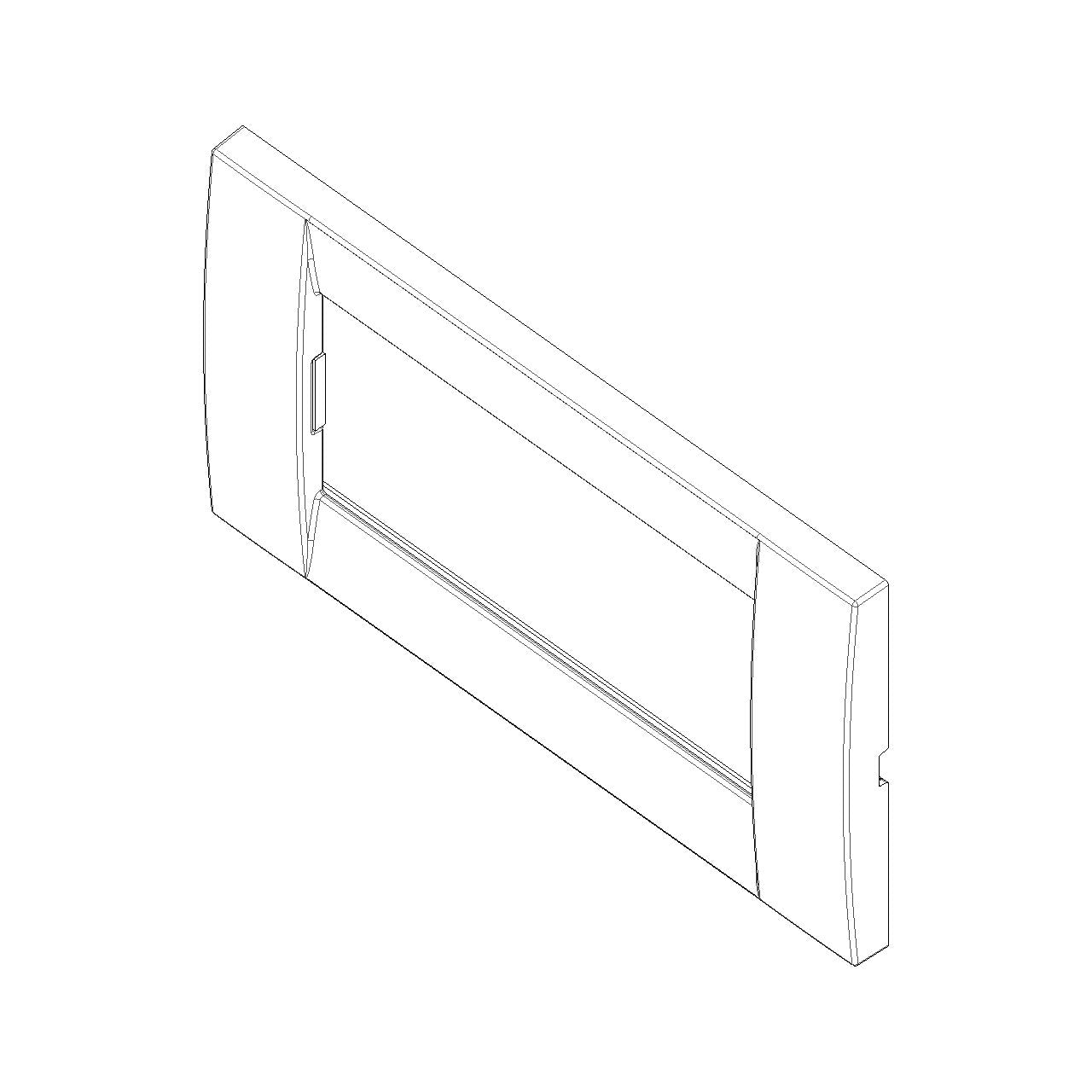 Vimar Idea Classica 4-Module Cover Plate, Clamp Mounting — Quality Boat Parts