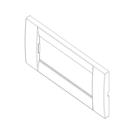 Vimar Idea Classica 4-Module Cover Plate, Clamp Mounting — Quality Boat Parts