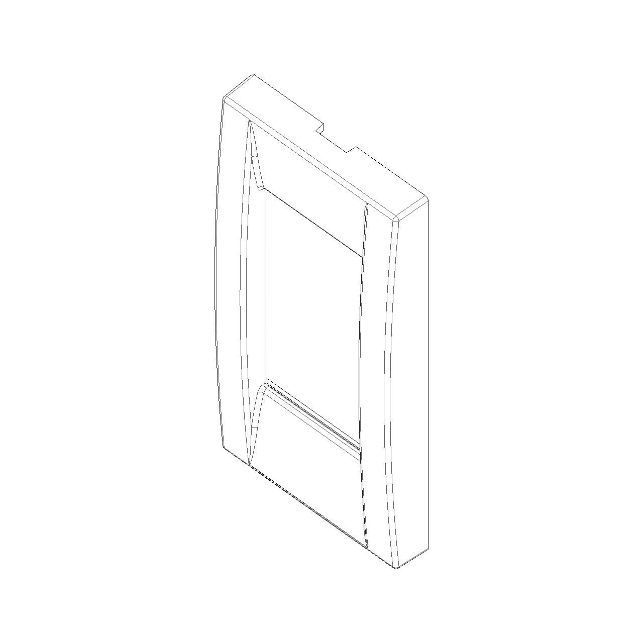 Vimar Idea 1-Module Classica Cover Plate, Die-Cast Metal, Panel Mount — Quality Boat Parts
