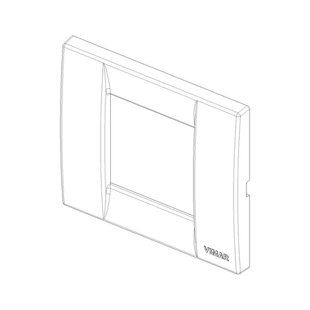 Vimar Idea Classica Cover Plate, 1-Module or 2-Reduced-Module, Clamp Mounting — Quality Boat Parts