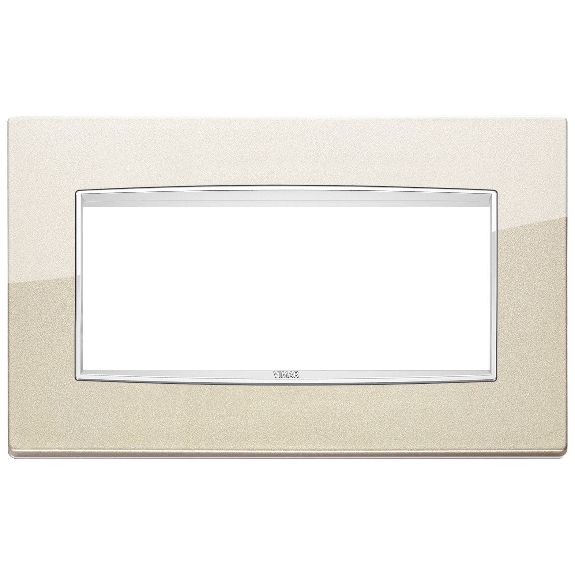 Vimar Eikon Classic Cover Plate, For British Standard, 5-Module — Quality Boat Parts