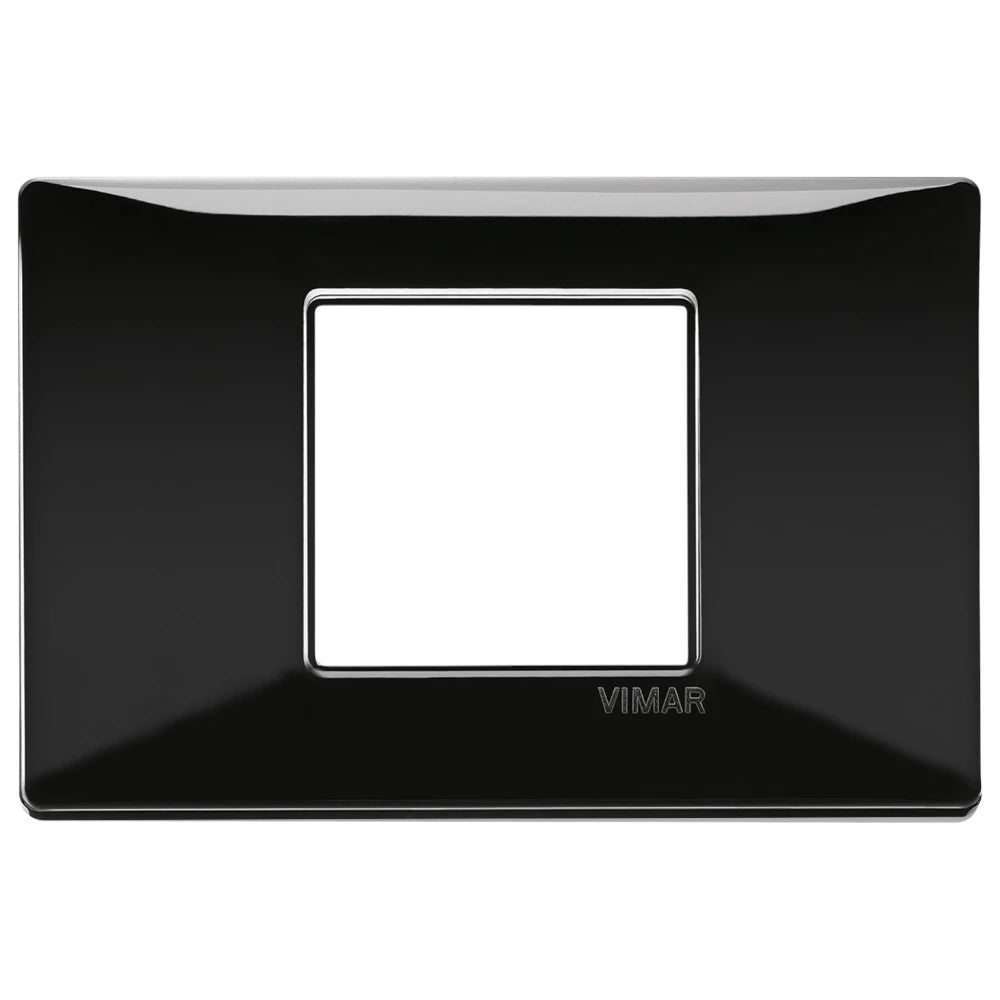 Vimar Plana 2-Central-Module Cover Plate, 120x80x9mm, IP00, Clamp Mount — Quality Boat Parts