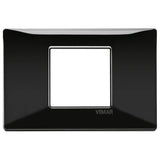 Vimar Plana 2-Central-Module Cover Plate, 120x80x9mm, IP00, Clamp Mount — Quality Boat Parts