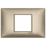 Vimar Plana 2-Central-Module Cover Plate, 120x80x9mm, IP00, Clamp Mount — Quality Boat Parts