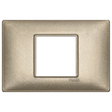 Vimar Plana 2-Central-Module Cover Plate, 120x80x9mm, IP00, Clamp Mount — Quality Boat Parts