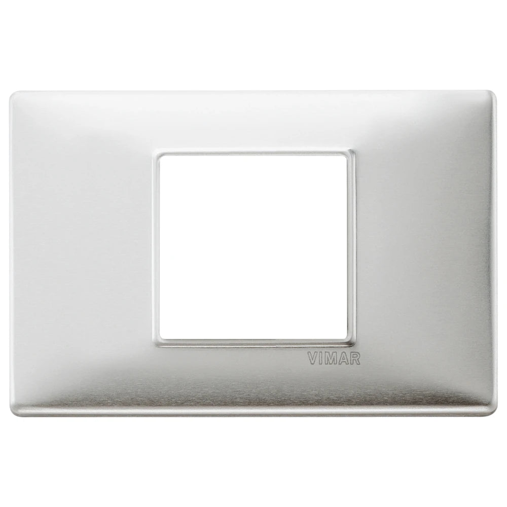 Vimar Plana 2-Central-Module Cover Plate, 120x80x9mm, IP00, Clamp Mount — Quality Boat Parts