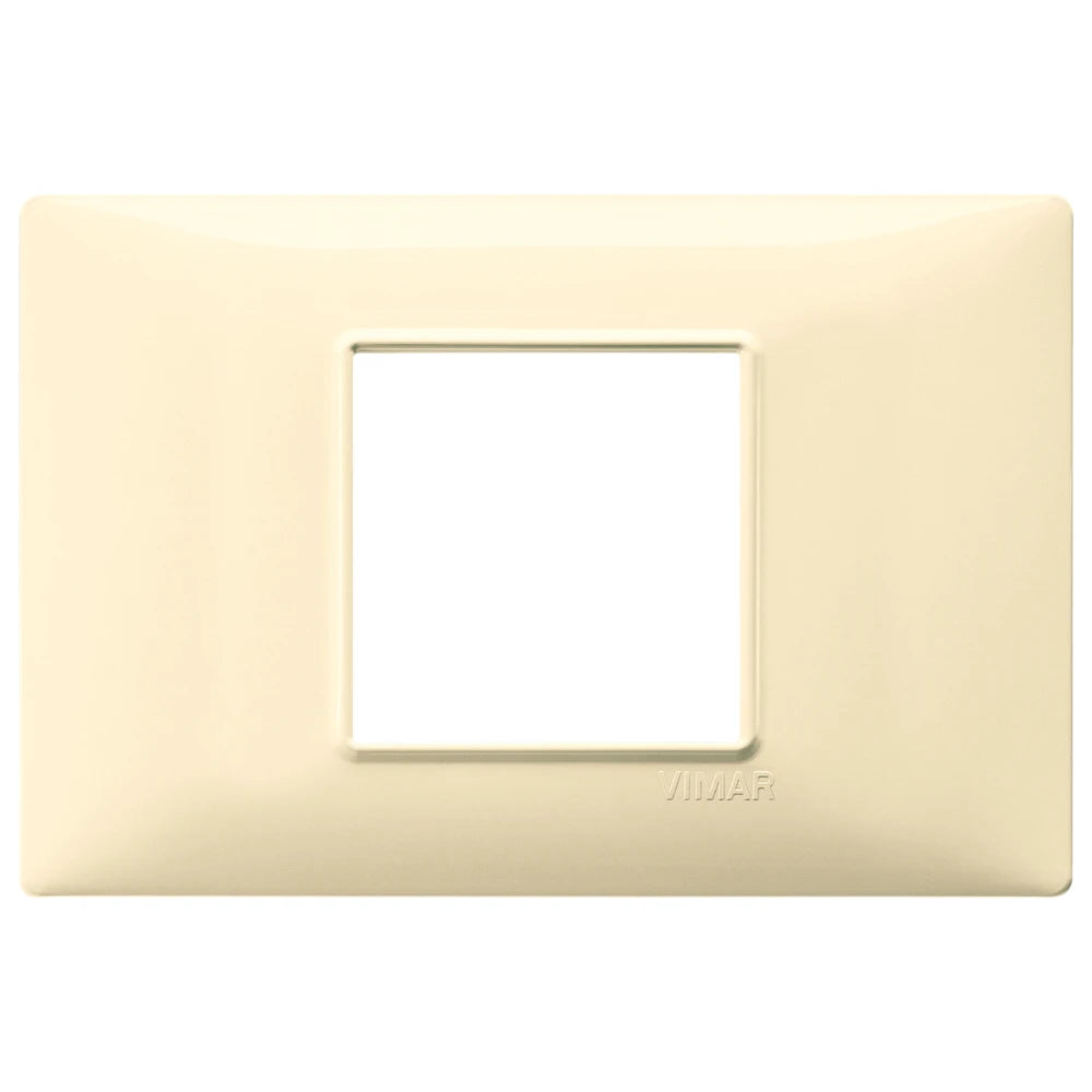 Vimar Plana 2-Central-Module Cover Plate, 120x80x9mm, IP00, Clamp Mount — Quality Boat Parts