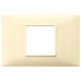 Vimar Plana 2-Central-Module Cover Plate, 120x80x9mm, IP00, Clamp Mount — Quality Boat Parts