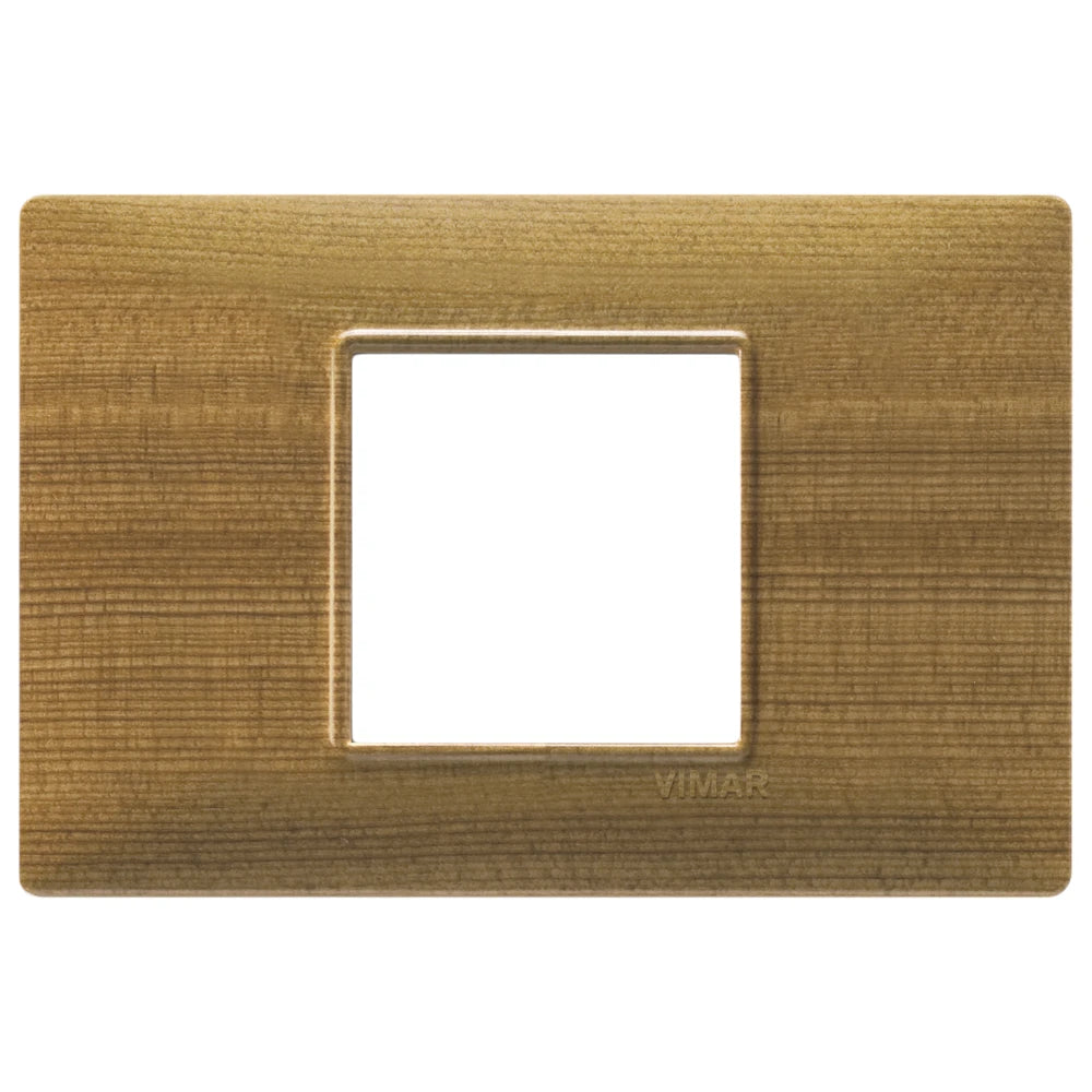 Vimar Plana 2-Central-Module Cover Plate, 120x80x9mm, IP00, Clamp Mount — Quality Boat Parts