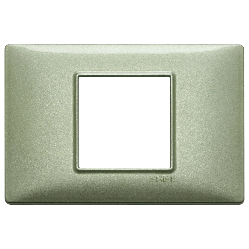 Vimar Plana 2-Central-Module Cover Plate, 120x80x9mm, IP00, Clamp Mount — Quality Boat Parts