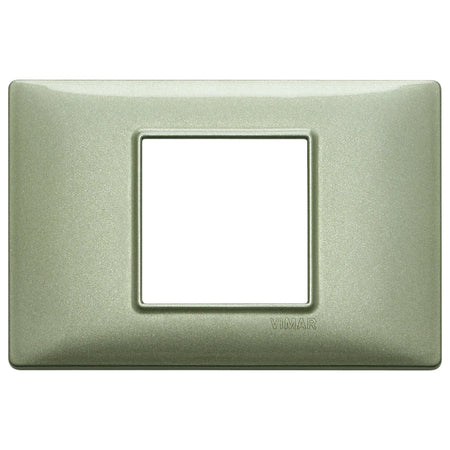 Vimar Plana 2-Central-Module Cover Plate, 120x80x9mm, IP00, Clamp Mount — Quality Boat Parts