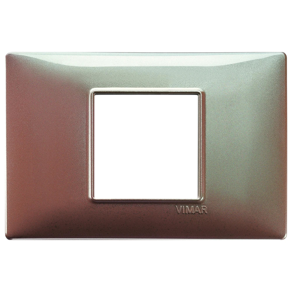 Vimar Plana 2-Central-Module Cover Plate, 120x80x9mm, IP00, Clamp Mount — Quality Boat Parts