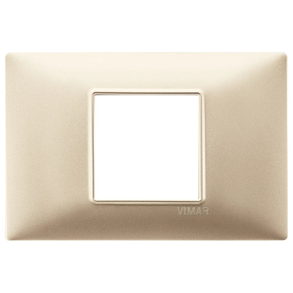 Vimar Plana 2-Central-Module Cover Plate, 120x80x9mm, IP00, Clamp Mount — Quality Boat Parts