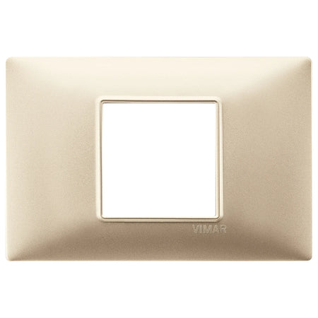 Vimar Plana 2-Central-Module Cover Plate, 120x80x9mm, IP00, Clamp Mount — Quality Boat Parts