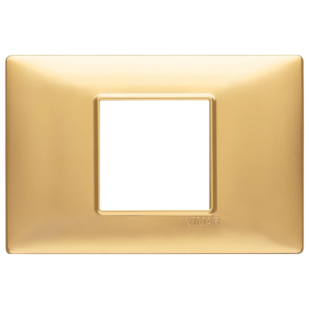 Vimar Plana 2-Central-Module Cover Plate, 120x80x9mm, IP00, Clamp Mount — Quality Boat Parts