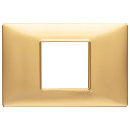 Vimar Plana 2-Central-Module Cover Plate, 120x80x9mm, IP00, Clamp Mount — Quality Boat Parts