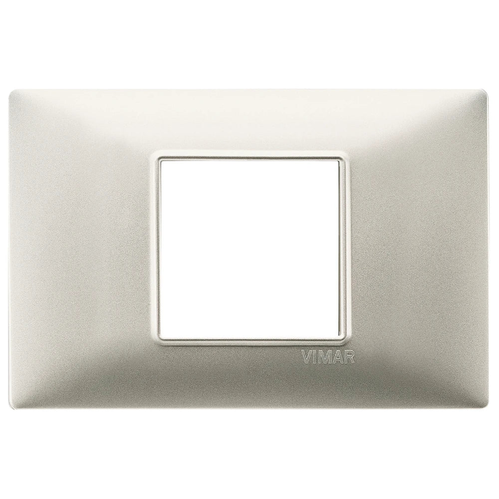 Vimar Plana 2-Central-Module Cover Plate, 120x80x9mm, IP00, Clamp Mount — Quality Boat Parts